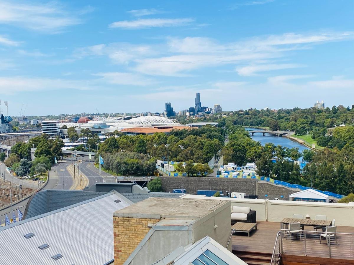Flinders Street Apartments Мельбурн Экстерьер фото